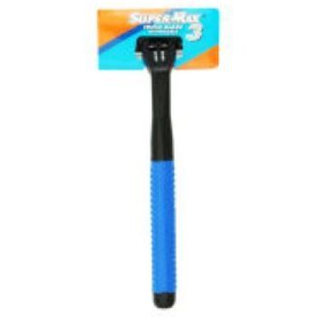 Super Max Triple Blade Disposable Disposable 3 Blade Razor For Men 14g