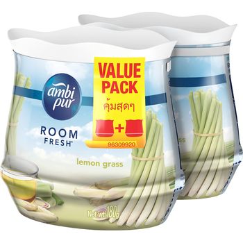 Ambi Pur Gel Fresh Air Freshener Lemongrass 2pcs 180g