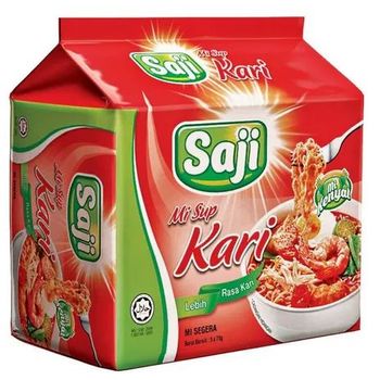 Saji Sajimee Mi Soup Curry 5pcs 75g