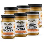 GloryBee Orange Blossom Raw California Honey 18oz