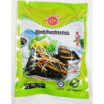 Everbest Vegetarian Black Pomfret Fish