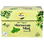 Nature Chai Moroccan Mint Green Tea Biodegradable Pyramid Bags 40g