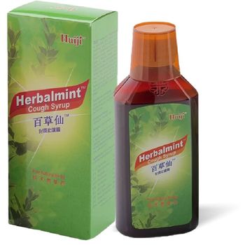 Huiji Herbalmint Cough Syrup 200ml