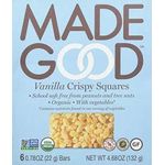 Made Good Crispy Squares Vanilla 4.68 Ounce
