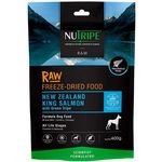Nutripe Dog Raw Freeze Dried NZ King Salmon with Green Tripe 400g