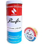 Panfix Self Adhesive Cellulose Tape, 12mm, 19mm, 25mm x 25yards 