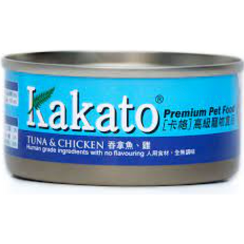Kakato 70g Tuna Chicken 吞拿魚雞肉