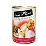 Fussie Cat Canned Food Fresh Ocean Fish With Shrimp 400g