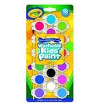 Crayola Washable Kid's Paint 18 Colors Pkg