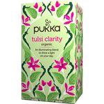 Pukka Herbs - Organic Herbal Tea, Tulsi Clarity Tea (20 teabags)