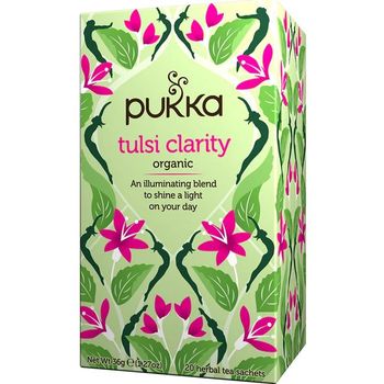 Pukka Herbs - Organic Herbal Tea, Tulsi Clarity Tea (20 teabags)
