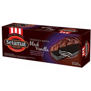 Selamat Wafer Black Vanilla 145g