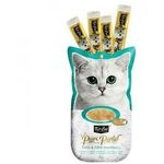 Kit Cat Purr Puree Tuna And Fibre Hairball Cat Treats Sachets 4x15g
