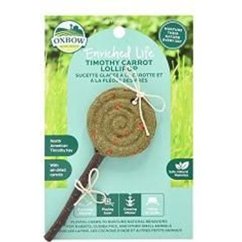 Oxbow Enriched Life Timothy Lollipop Carrot