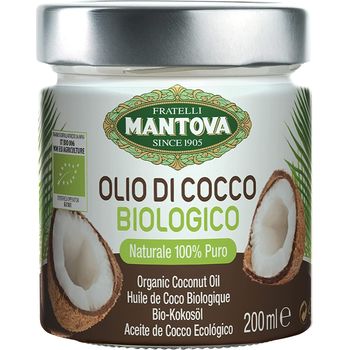 Mantova Fratelli Olio di Cocco Biologico 200ml