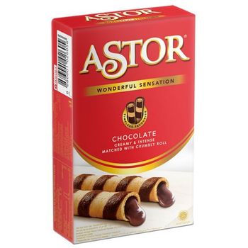 Astor Chocolate Wafer Sticks 40g