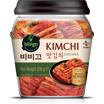 CJ Bibigo Sliced Kimchi In Tub 500g