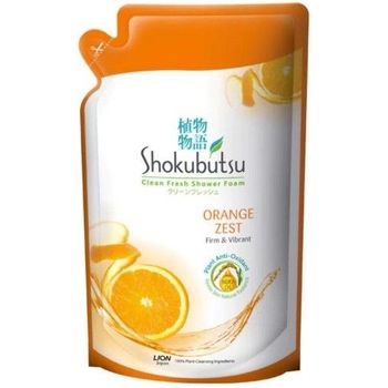 Shokubutsu Orange Zest Body Wash Refill 550ml