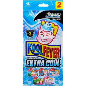 Kobayashi Kool fever Adult Extra Cool 2pcs