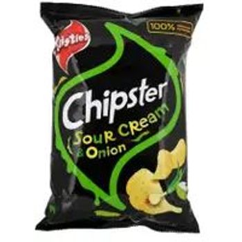 Twisties Chipster Potato Chips Sour Cream Onion 160g