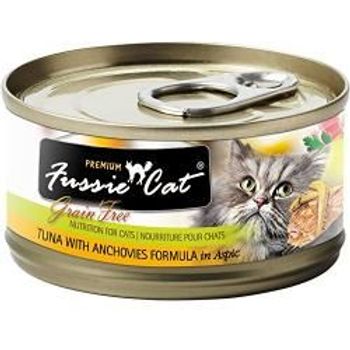 Fussie Cat Tuna & Anchovy 80g Can