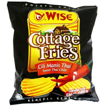 Wise Cottage Fries Sweet Thai Chilli Potato Chips 65g