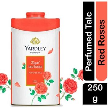 Yardley Royal Red Roses Perfumed Talcum Powder For Women