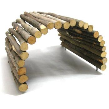 Pet Link Rabbit Chinchilla Wooden Stick Tunnel 748g