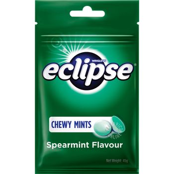 Eclipse Chewy Mints Candy Spearmint 45g