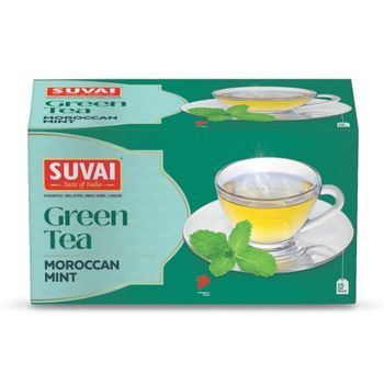 Suvai Green Tea (Moroccan Mint Flavour) 25 Tea Bags