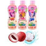 My Little Pony Fruit Juice with Nata De Coco Lychee 3pcs 320ml