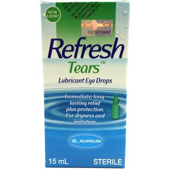 Refresh Tears Lubricant Eye Drops 15ml