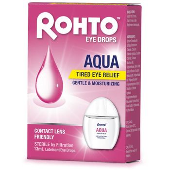 Mentholatum Rohto Aqua Eye Drops 13ml