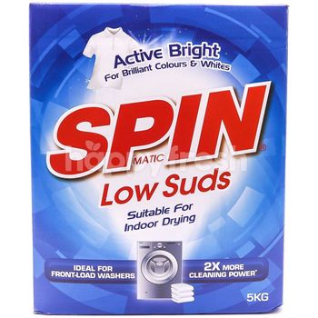Spinmatic Low Suds Active Bright 5kg