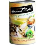 Fussie Cat Canned Food Wild Caught Tuna With Shirasu 400g