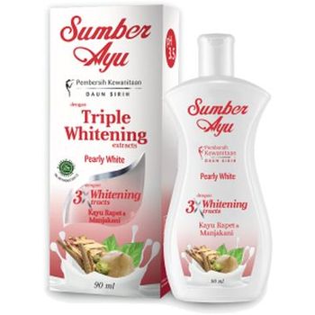 Sumber Ayu Triple Whitening Pearly White Feminine Cleanser 200ml