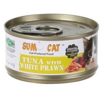 Sumo Cat Canned Food Tuna With White Prawn 80g