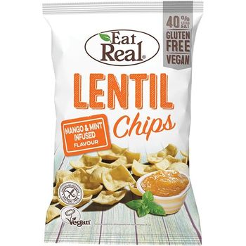 Eat Real Mango Mint Lentil Chips 40g