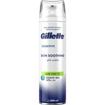 Gillette Sensitive Skin Soothing Shaving Foam Aloe 100ml