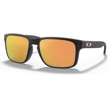 Oakley Oak Holbrook A Sunglasses Matte Black W Prizm Rose Gold Pt