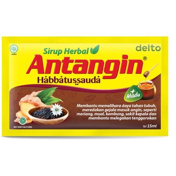 Antangin Habbatussauda Herbal Syrup 12pcs 180ml