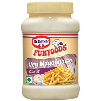 Dr Oetker FunFoods Veg Mayonnaise Garlic 250g