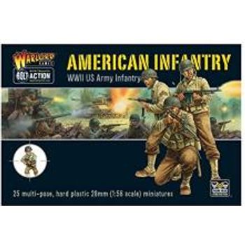 Warlord Games Bolt Action WWII American Infantry plastic boxed set