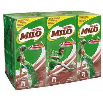 Minuman Milo Uht Chocolate Malt 200ml