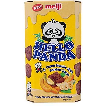 Meiji Hello Panda Banana Cream 50g‏