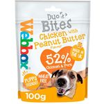 Webbox Duo Bites, Chicken and Peanut Butter 100g