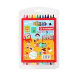 Stabilo Yippy Wax Crayon 24Colours