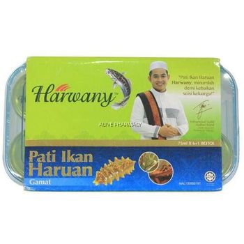 Harwany Pati Ikan Haruan Gamat 7pcs 75ml