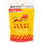 Jealous Sweets Sharing Bag Tangy Worms 125g