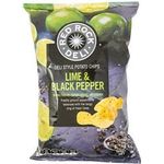 Red Rock Chip Lime Pepper 165g